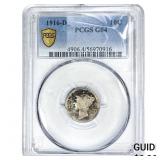 1916-D Mercury Silver Dime PCGS G04