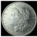 1878-S Silver Morgan Dollar CHOICE AU