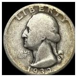 1932-D Silver Washington Quarter LIGHTLY CIRCULATE
