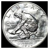 1925-S Silver California Diamond Jubilee Half Doll
