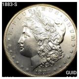 1883-S Morgan Silver Dollar UNCIRCULATED