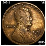 1909-S VDB Wheat Cent HIGH GRADE