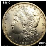 1886-O Morgan Silver Dollar CHOICE BU