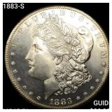 1883-S Morgan Silver Dollar CHOICE BU PL
