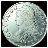 1826 Capped Bust Half Dollar NEARLY UNCIRCULATED
