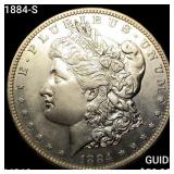 1884-S Morgan Silver Dollar UNCIRCULATED