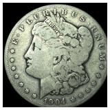 1904-S Silver Morgan Dollar ABOUT UNCIRCULATED