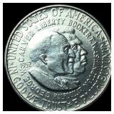 1952 Silver Booker T. Washington/Carver Half Dolla