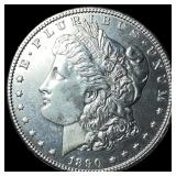 1890 Morgan Silver Dollar NEARLY UNCIRCULATED