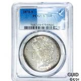 1878-S Morgan Silver Dollar PCGS MS64