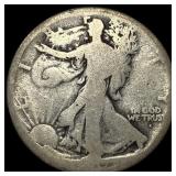 Walking Liberty Half Dollar 1917. NICELY CIRCULATE
