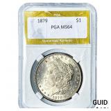 1879 Morgan Silver Dollar PGA MS64