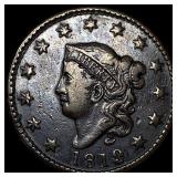 1819 Coronet Head Large Cent NEARLY UNCIRCULATED