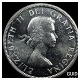 1955 Canada Silver Dollar