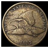 1857 Flying Eagle Cent LIGHTLY CIRCULATED