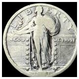 1925 Standing Liberty Quarter LIGHTLY CIRCULATED