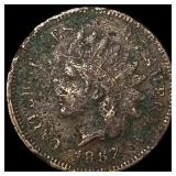 1867 Indian Head Cent NICELY CIRCULATED