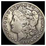 1904-S Silver Morgan Dollar NICELY CIRCULATED
