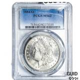 1884-O Morgan Silver Dollar PCGS MS62