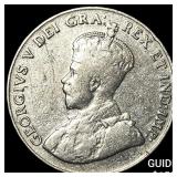 1926 Canada Nickel 5 Cents