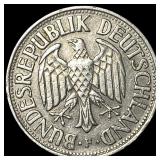 1959-F West Germany Copper Nickel 1 Mark