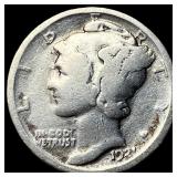 1921-S Silver Mercury Dime NICELY CIRCULATED