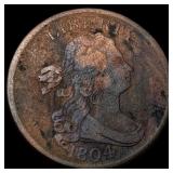 1804 Copper Half Cent HIGH GRADE