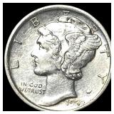 1920-S Silver Mercury Dime CLOSELY UNCIRCULATED