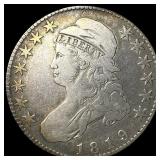 1819 Capped Bust Half Dollar LIGHTLY  CIRCULATED