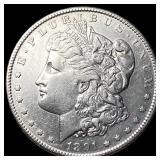 1891-S Silver Morgan Dollar CLOSELY  UNCIRCULATED