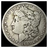 1901-S Silver Morgan Dollar NICELY CIRCULATED