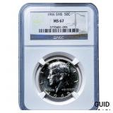 1966 Kennedy Half Dollar NGC MS67 SMS
