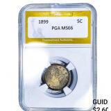 1899 Liberty Victory Nickel PGA MS66