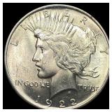 1922 Silver Peace Dollar UNCIRCULATED