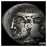 Greek Isl. of Troas 5th Cen. BC Silver Hemidrachm