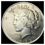 1922 Silver Peace Dollar UNCIRCULATED
