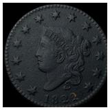 1822 Large Cent HIGH GRADE