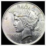 1922 Silver Peace Dollar UNCIRCULATED