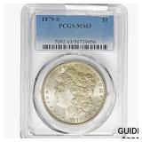 1879-S Morgan Silver Dollar PCGS MS63