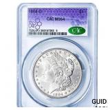 1884-O Morgan Silver Dollar CAC MS64