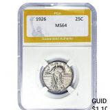 1926 Standing Liberty Quarter PGA MS64