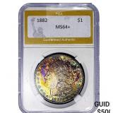 1882 Morgan Silver Dollar PGA MS64+