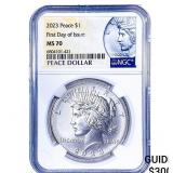 2023 Silver Peace Dollar NGC MS70