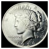 1924 Silver Peace Dollar UNCIRCULATED
