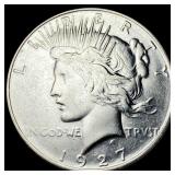 1927-D Silver Peace Dollar CLOSELY UNCIRCULATED