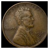 1931-S Lincoln Wheat Cent CLOSELY UNCIRCULATED