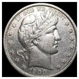 1900 Barber Half Dollar HIGH GRADE