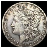 1892-S Silver Morgan Dollar NEARLY UNCIRCULATED