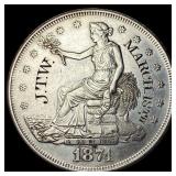 1874 Silver Trade Dollar HIGH GRADE
