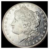1887 Morgan Silver Dollar CHOICE BU